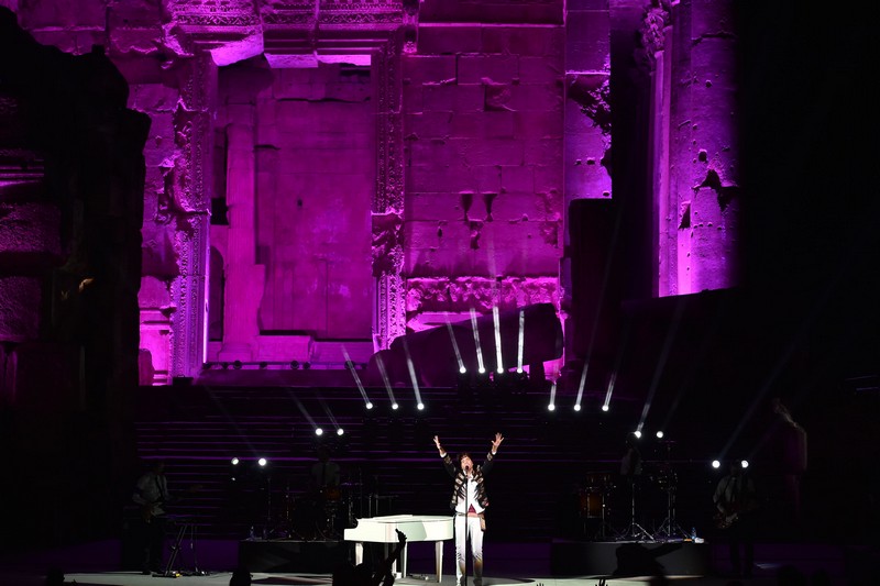 Mika at Baalbeck Festival